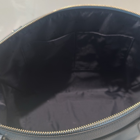 NWT Kate Spade Pebble Leather Baby Blue Tote Bag with Silvertone hardware. - Picture 8 of 11